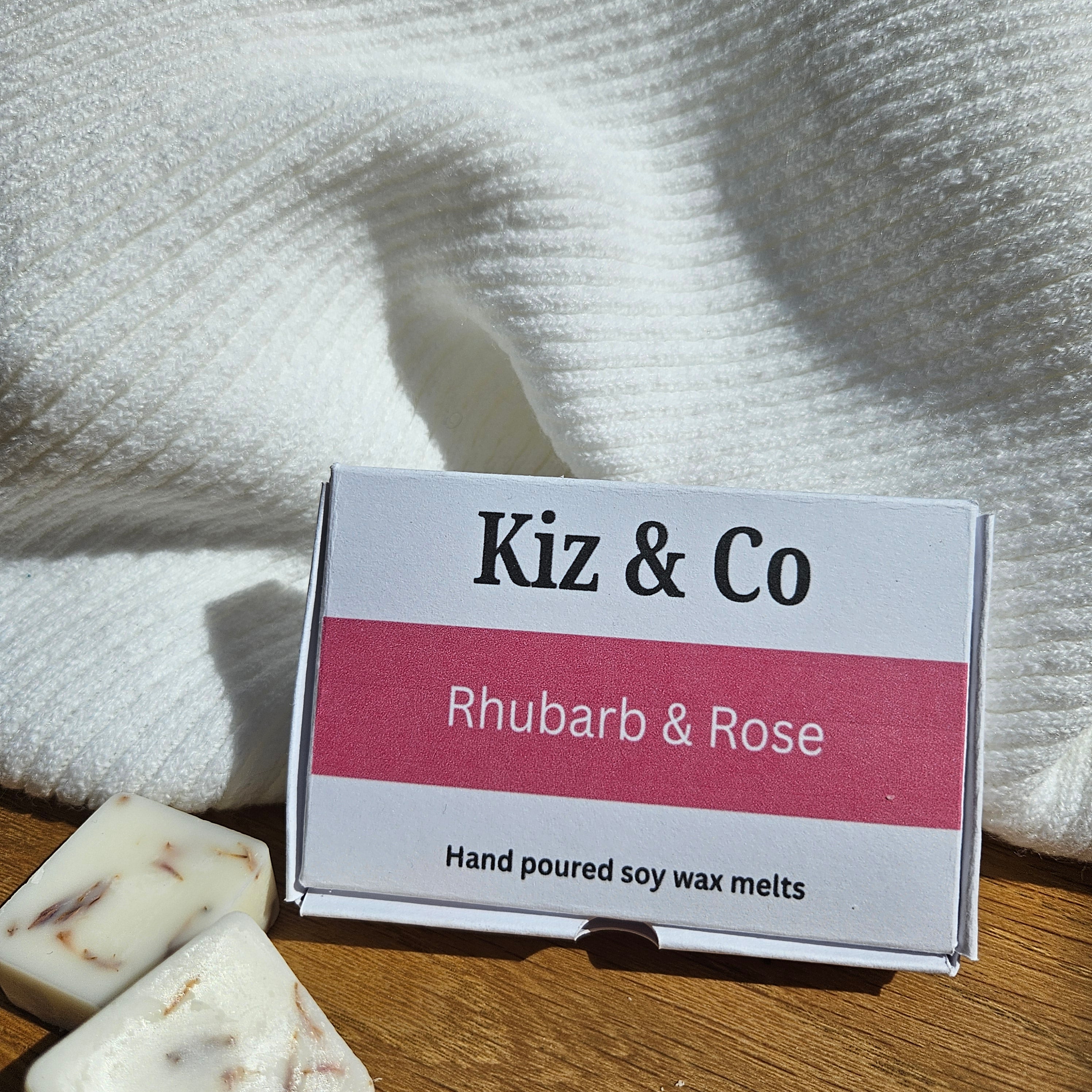 Rhubarb & Rose Soy Wax Melts