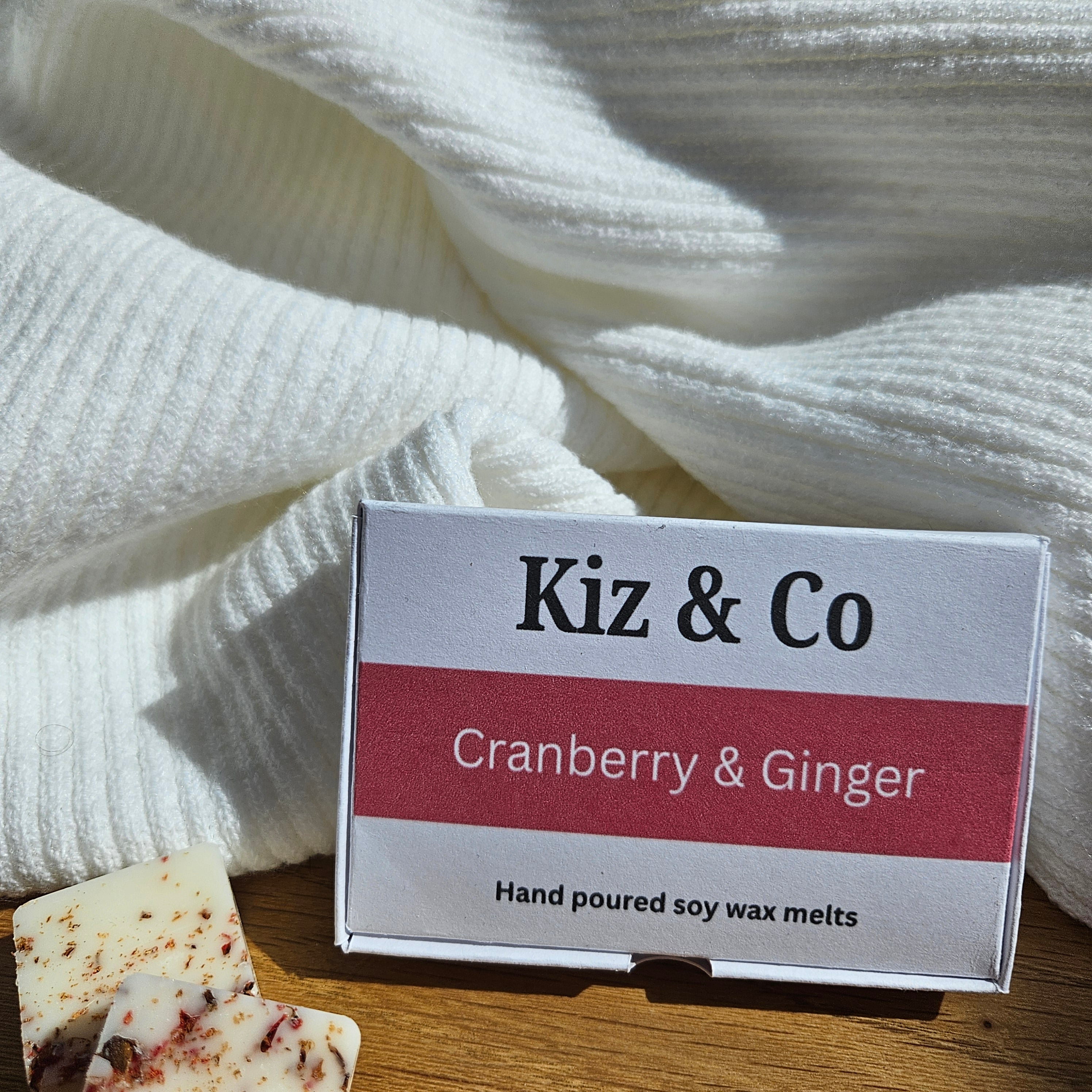 Cranberry & Ginger Soy Wax Melts