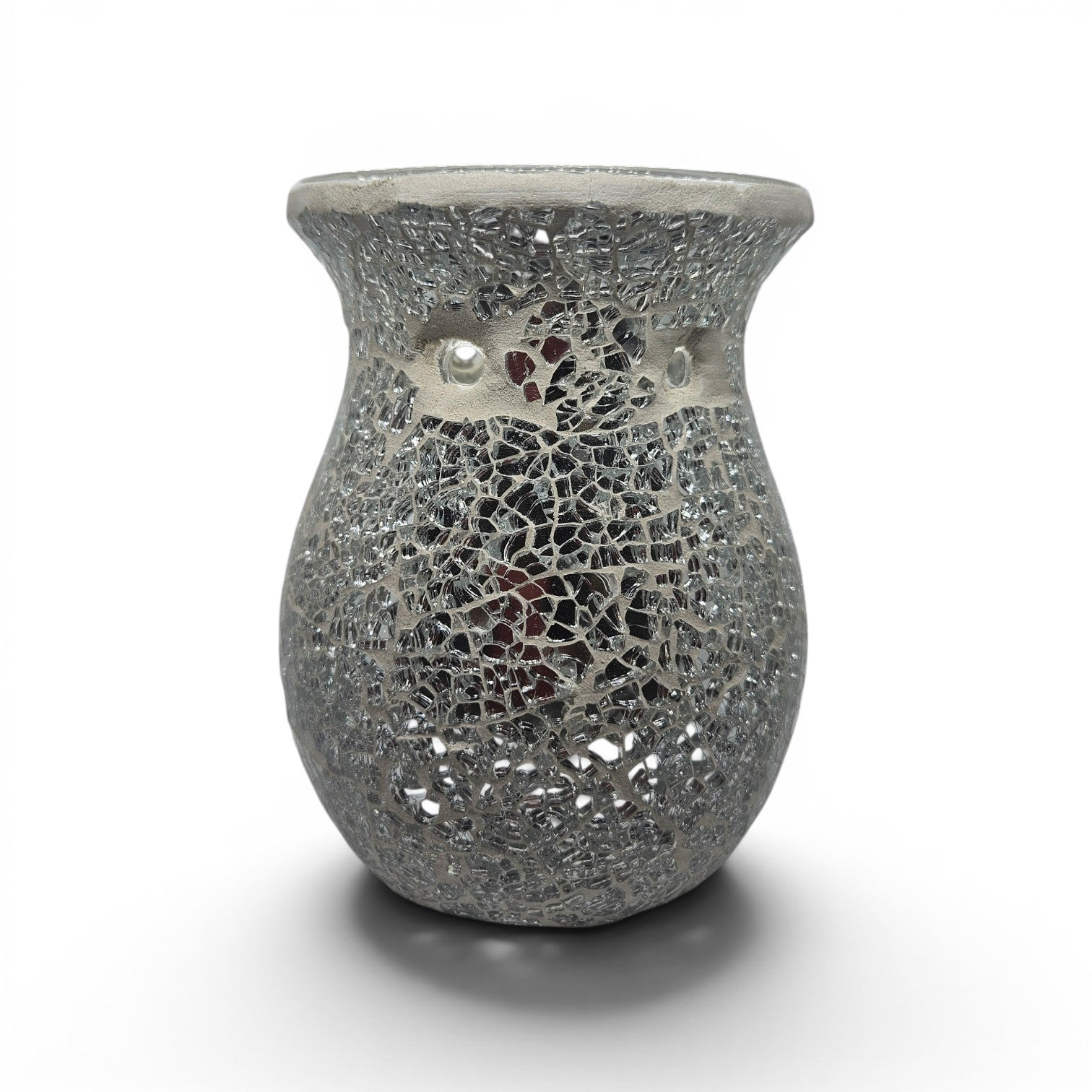 Large Crackle Glass Burner