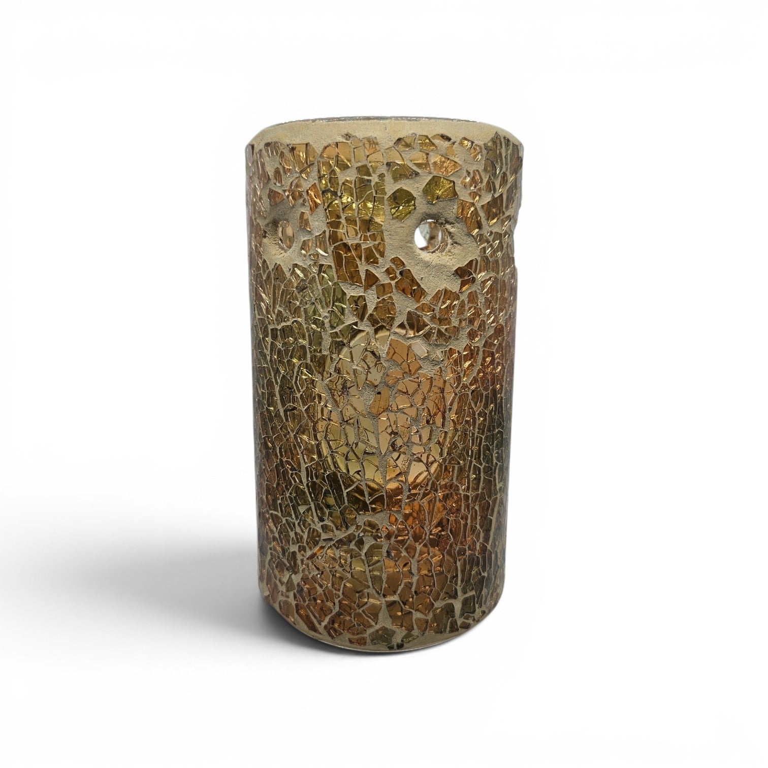 Pillar Crackle Glass Burner