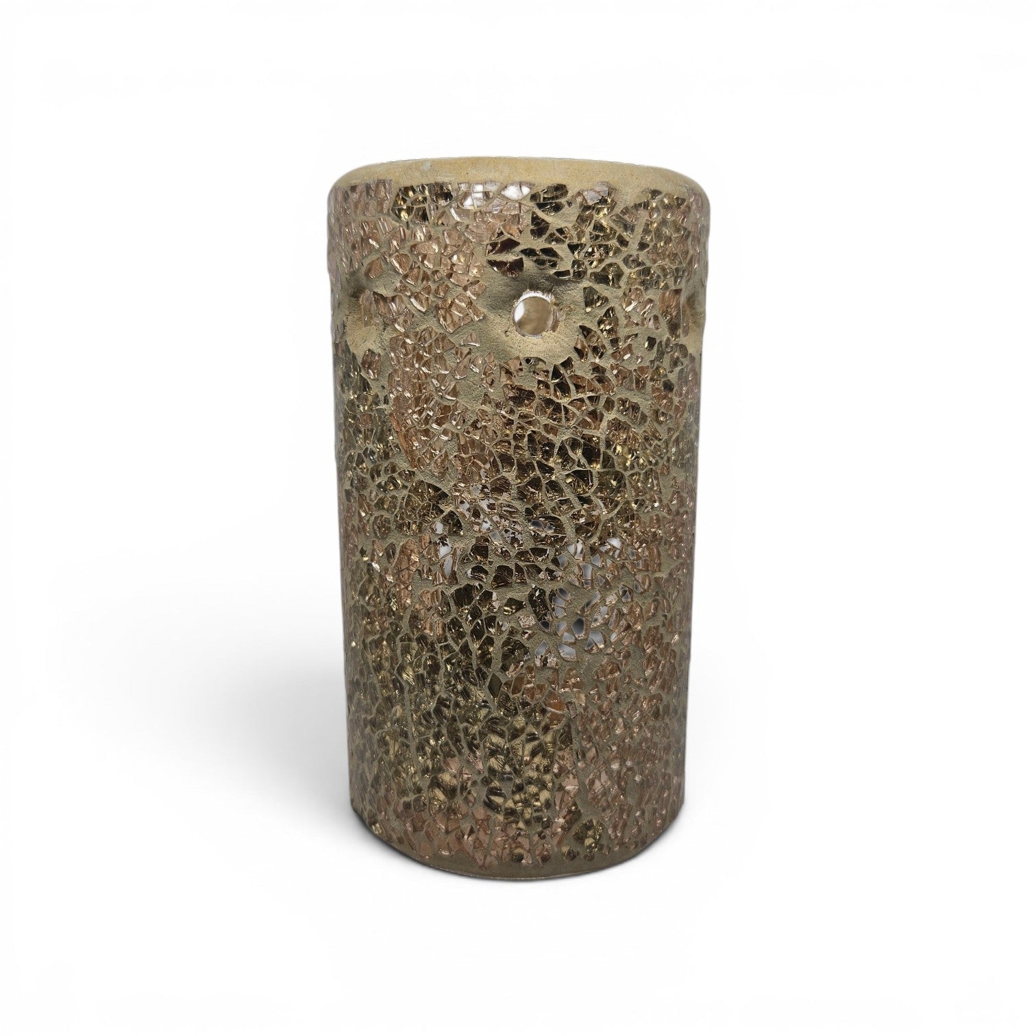 Pillar Crackle Glass Burner